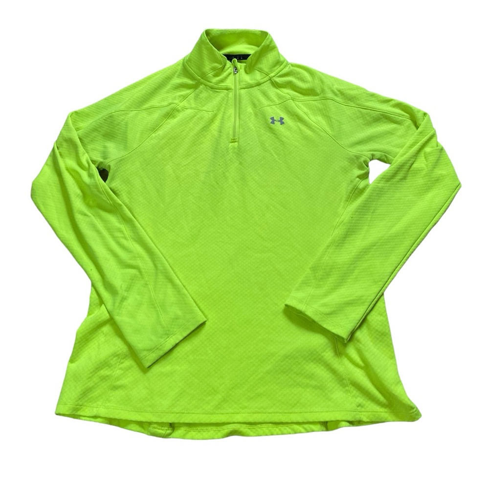 Under Armour Neon Green Athletic Workout Lightweight Jacket